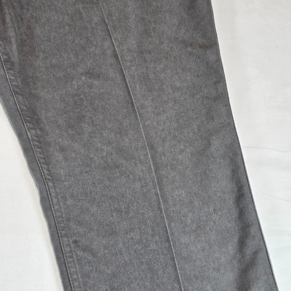Vintage‎ Levis Action Slacks Mens 38x29 Gray Twill Orange Tab Trousers 0501-0873
